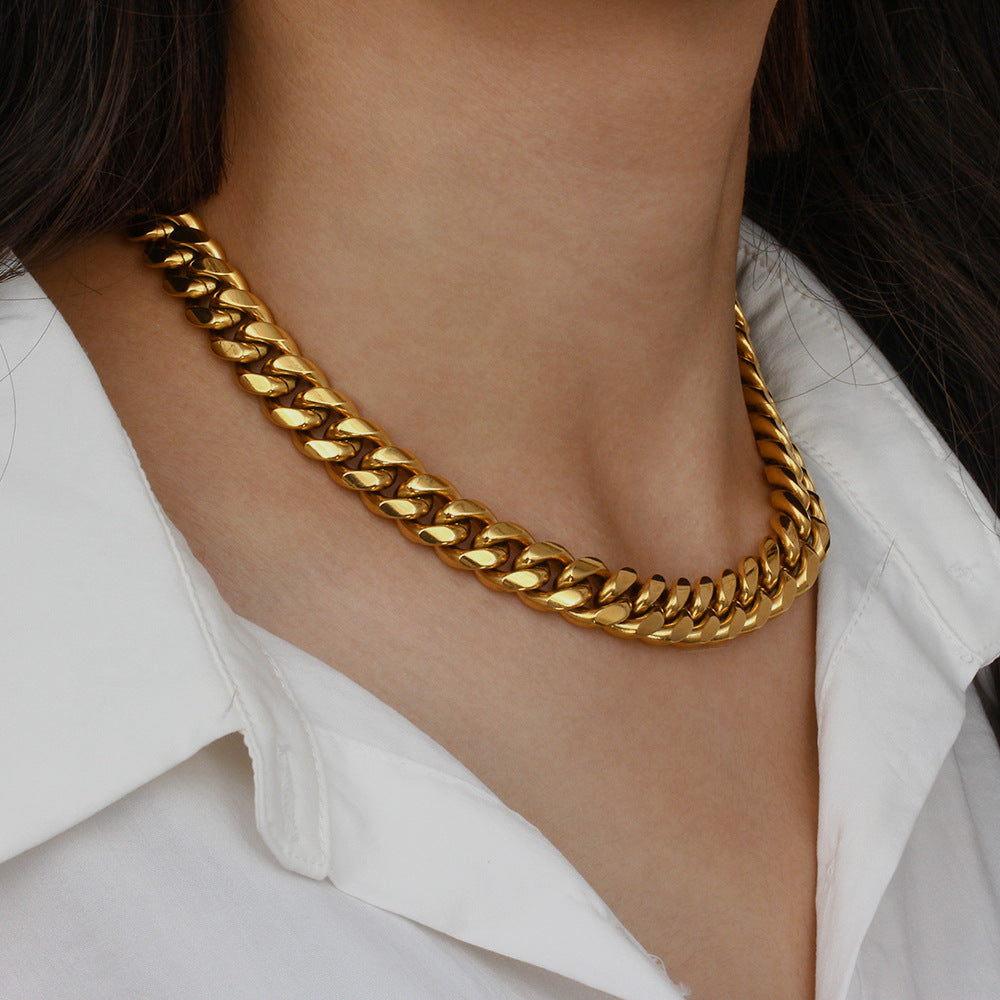 Trendy Cuban Chain Necklace