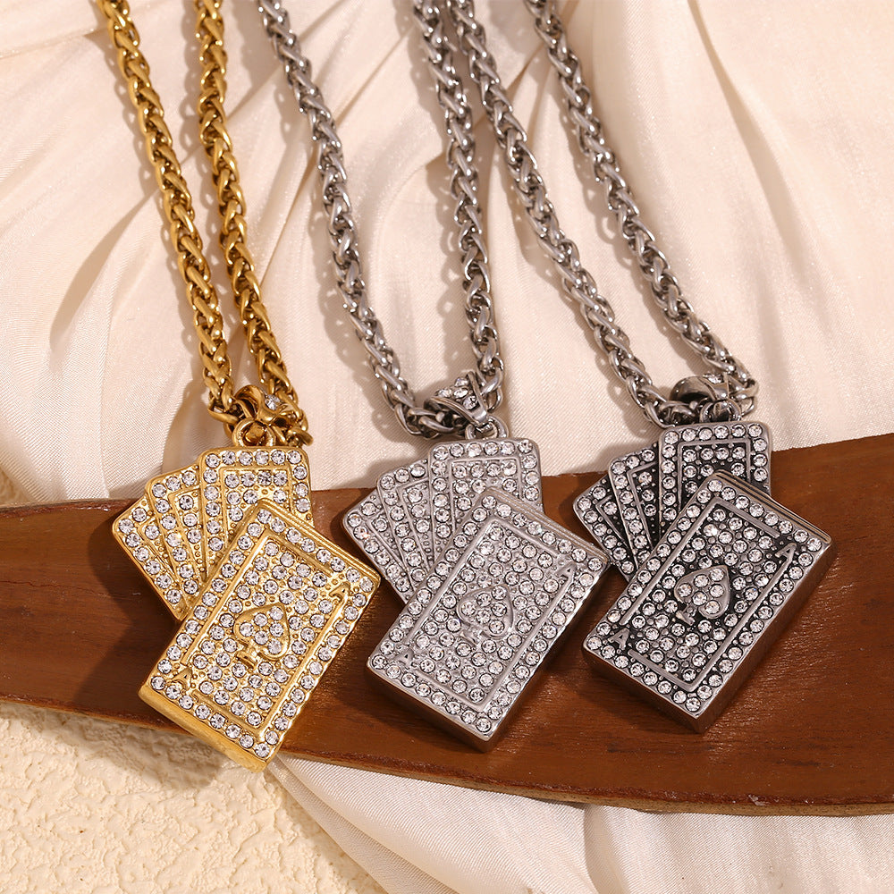 Luxury Poker: Diamond Poker necklace series