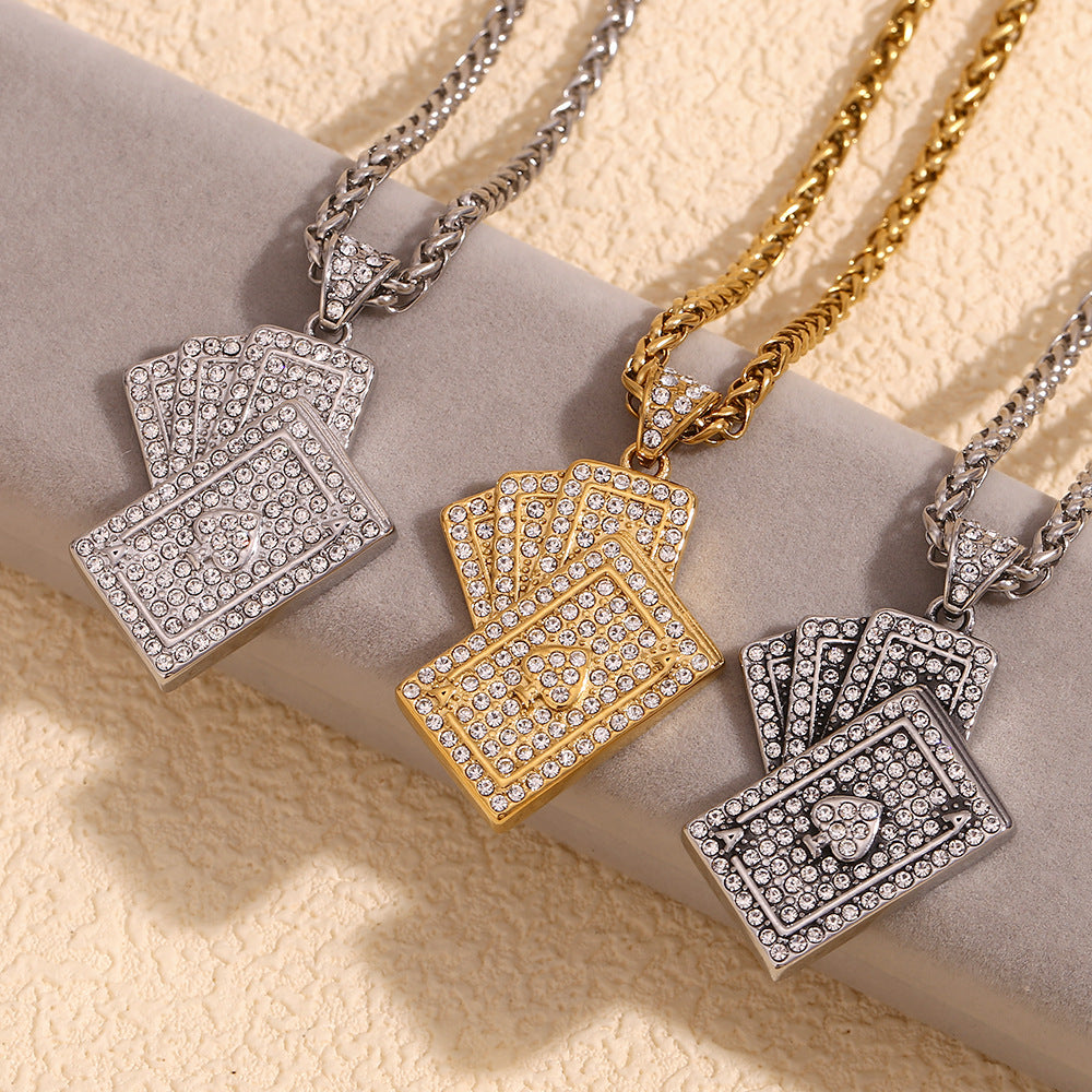 Luxury Poker: Diamond Poker necklace series