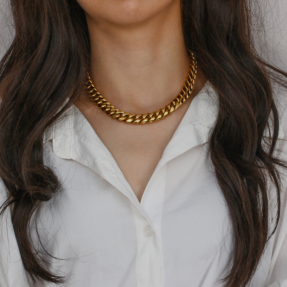 Trendy Cuban Chain Necklace