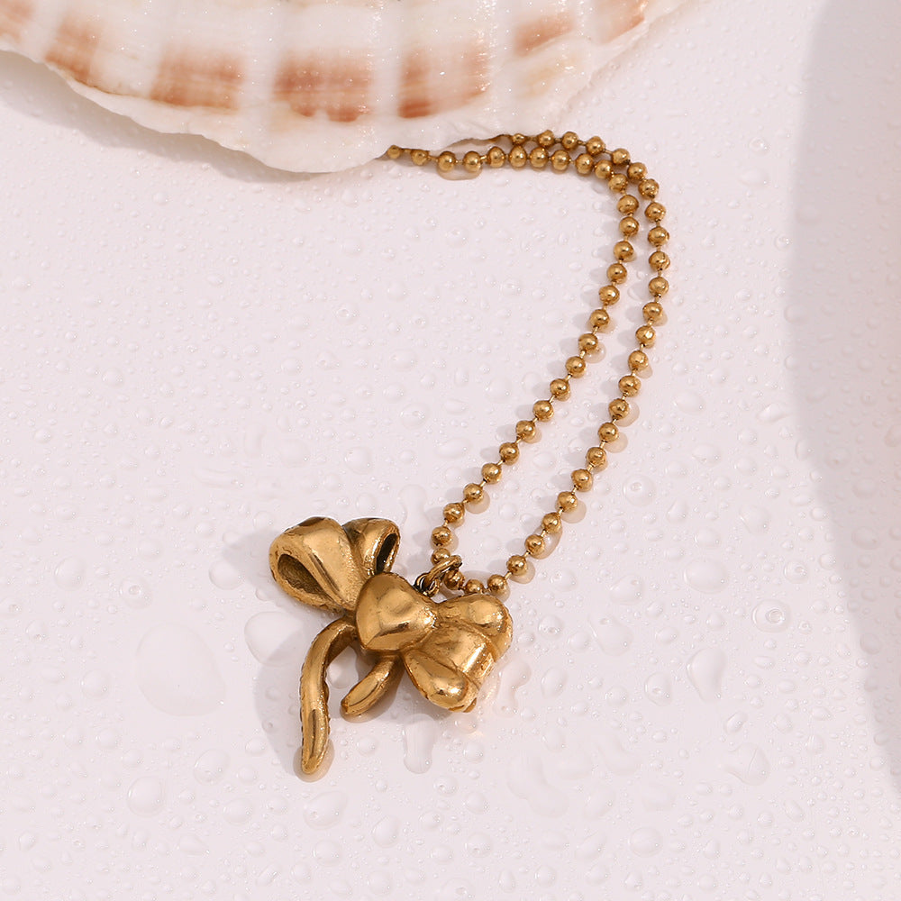 Butterfly Clasp Pendant Necklace Ⅱ