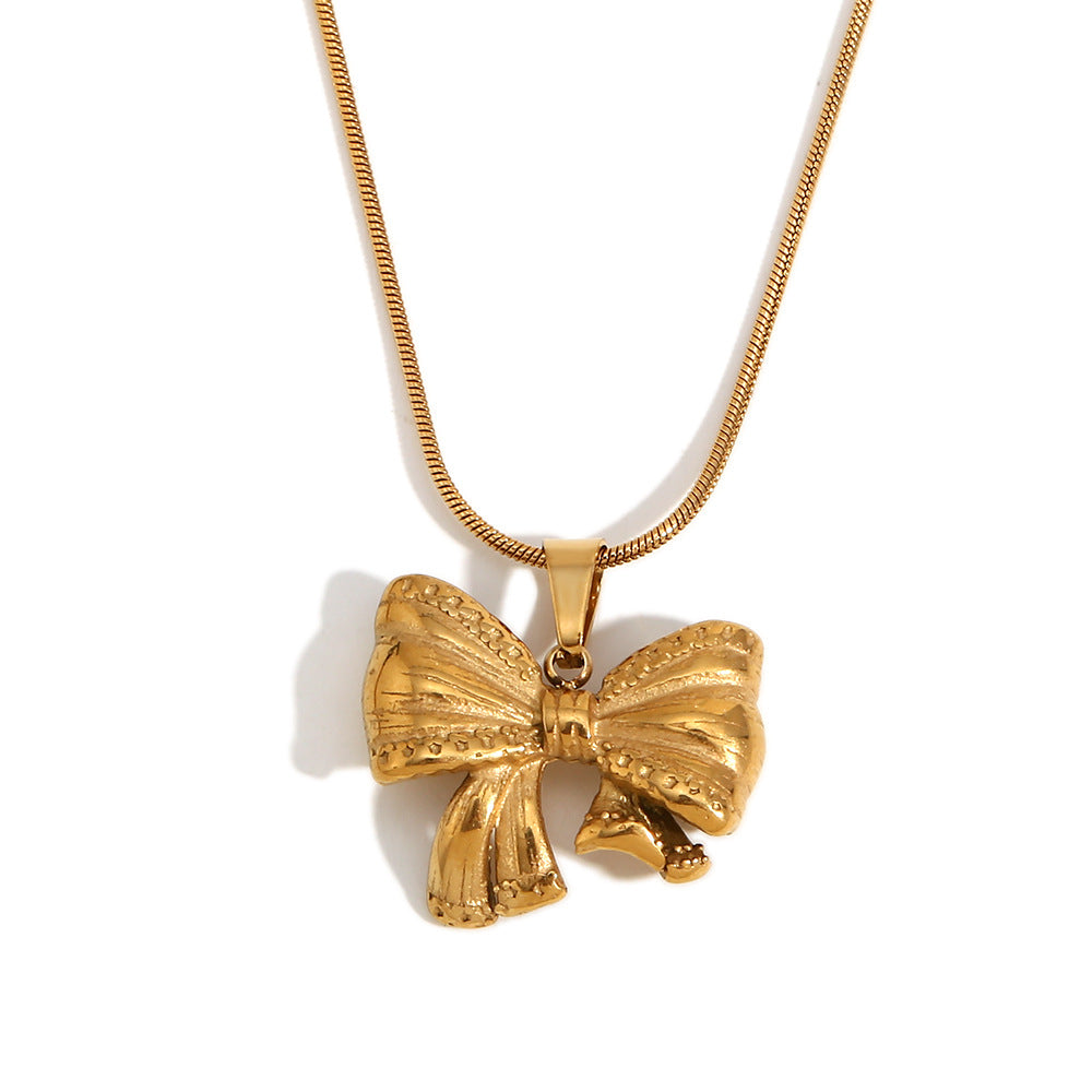 Butterfly Clasp Pendant Necklace Ⅰ