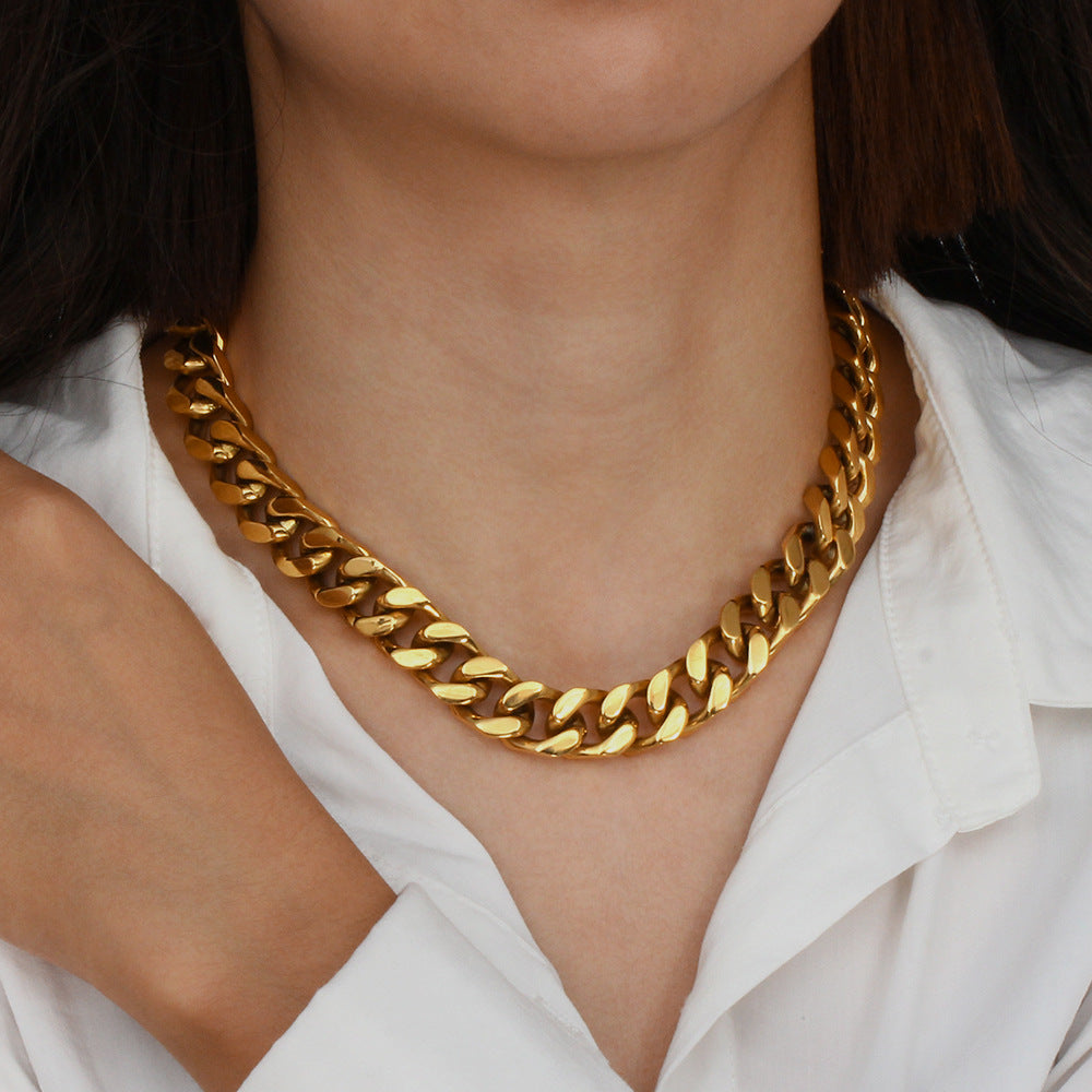 Trendy Cuban Chain Necklace