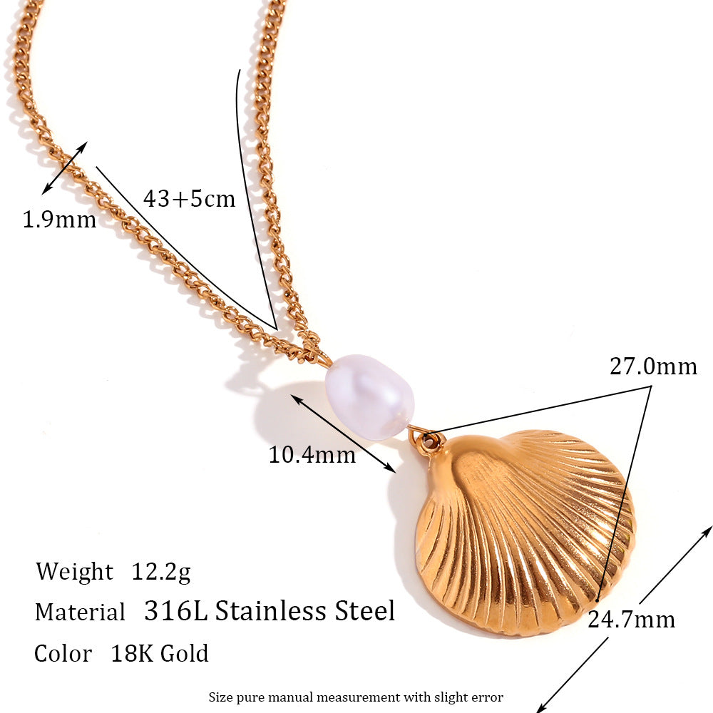 Oceanic Rhythms & Golden Glow - Pearl Shell Elegance Collection