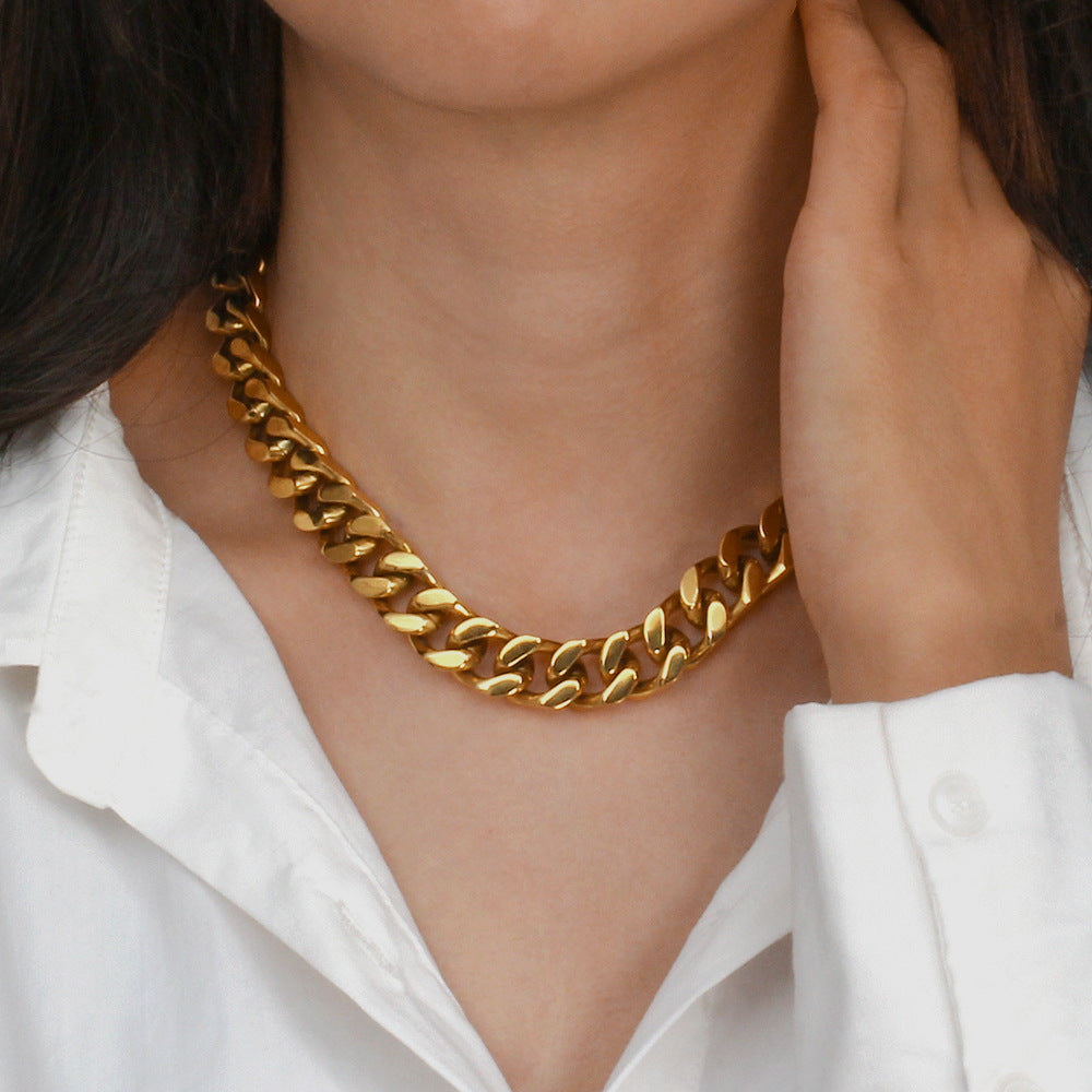 Trendy Cuban Chain Necklace