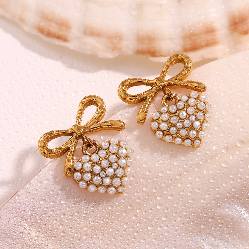 Fairy Dream Kingbutterfly Pearl earrings