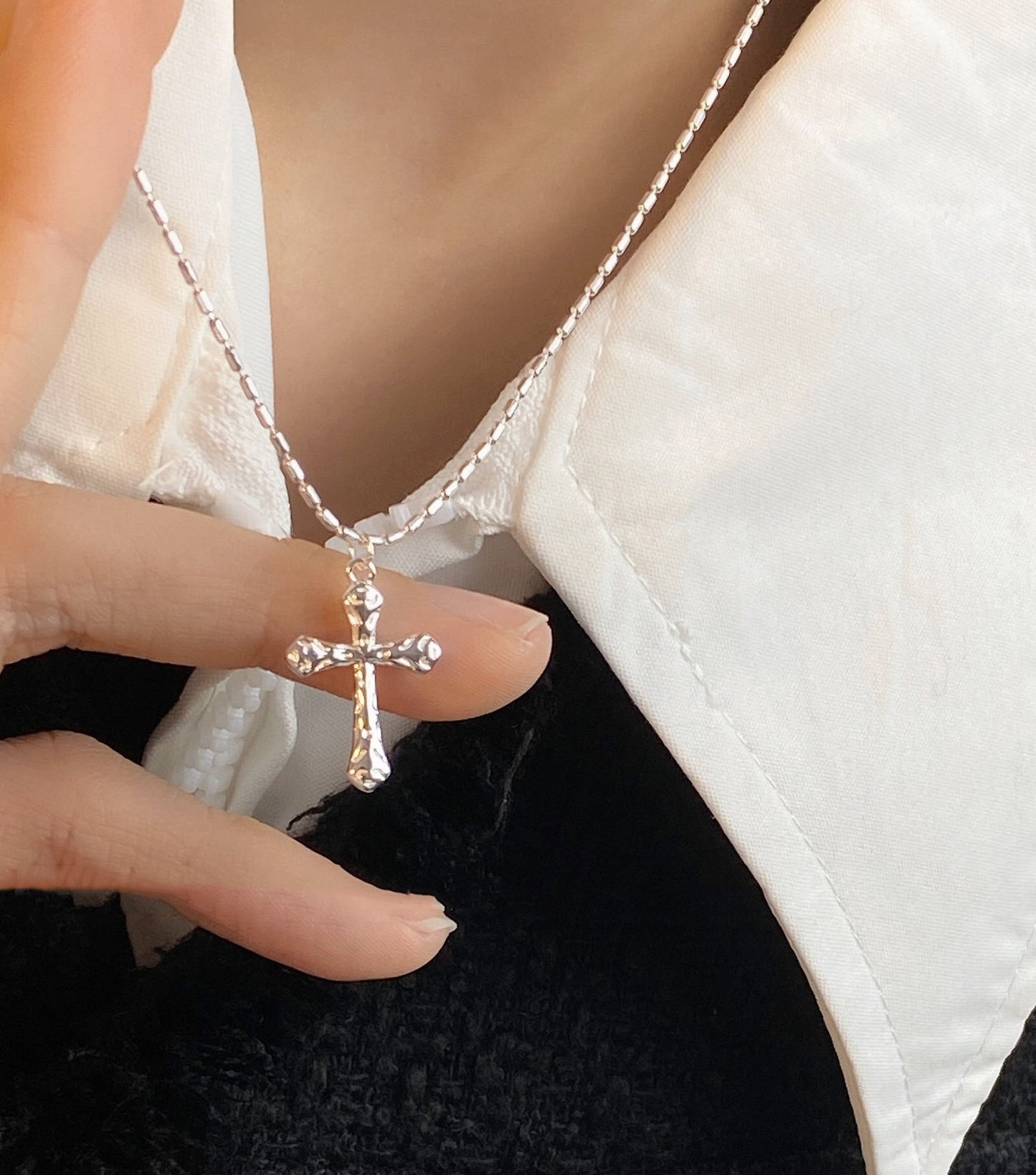 Holy Silver Cross 925 Necklace