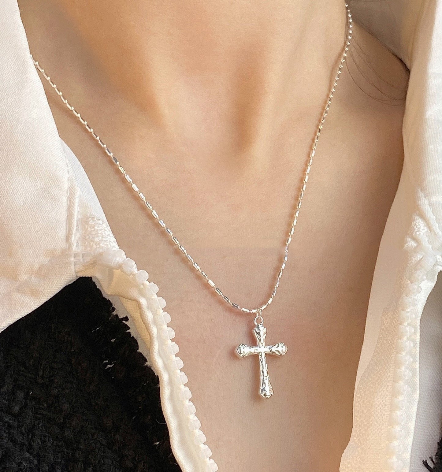 Holy Silver Cross 925 Necklace