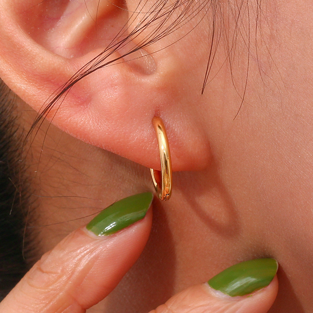 Colorful Circle Earrings