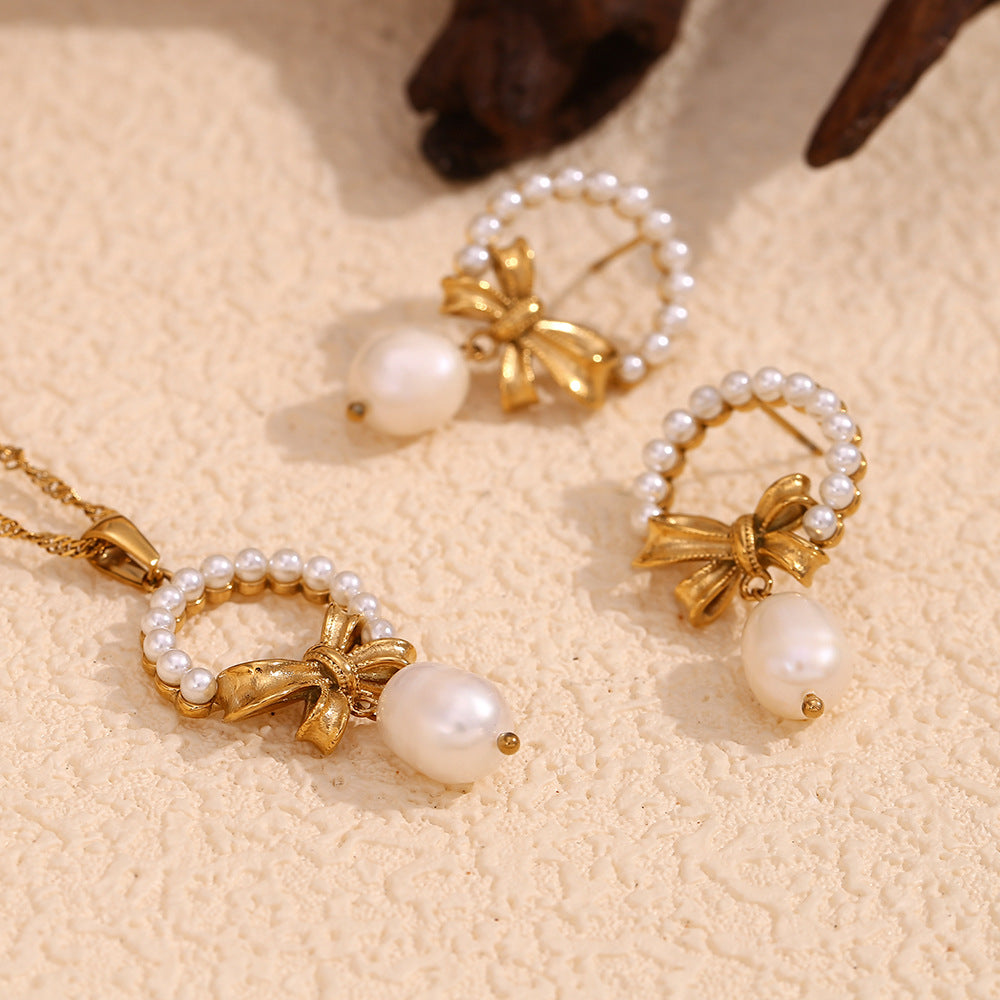 Elegant Butterfly Shadow · Pearl Sentiments Collection earrings