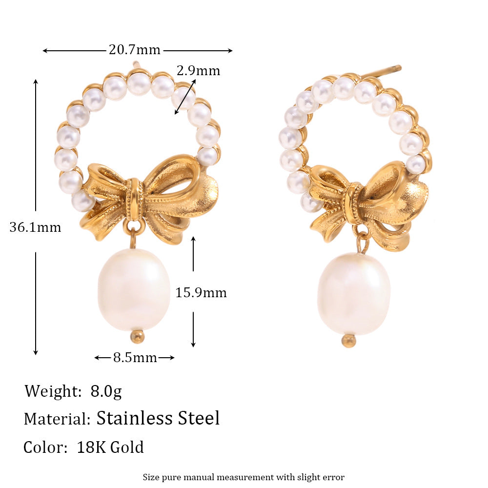 Elegant Butterfly Shadow · Pearl Sentiments Collection earrings