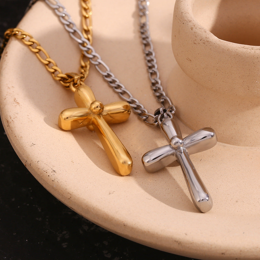 Divine Dual Glow · Cross Necklace Collection