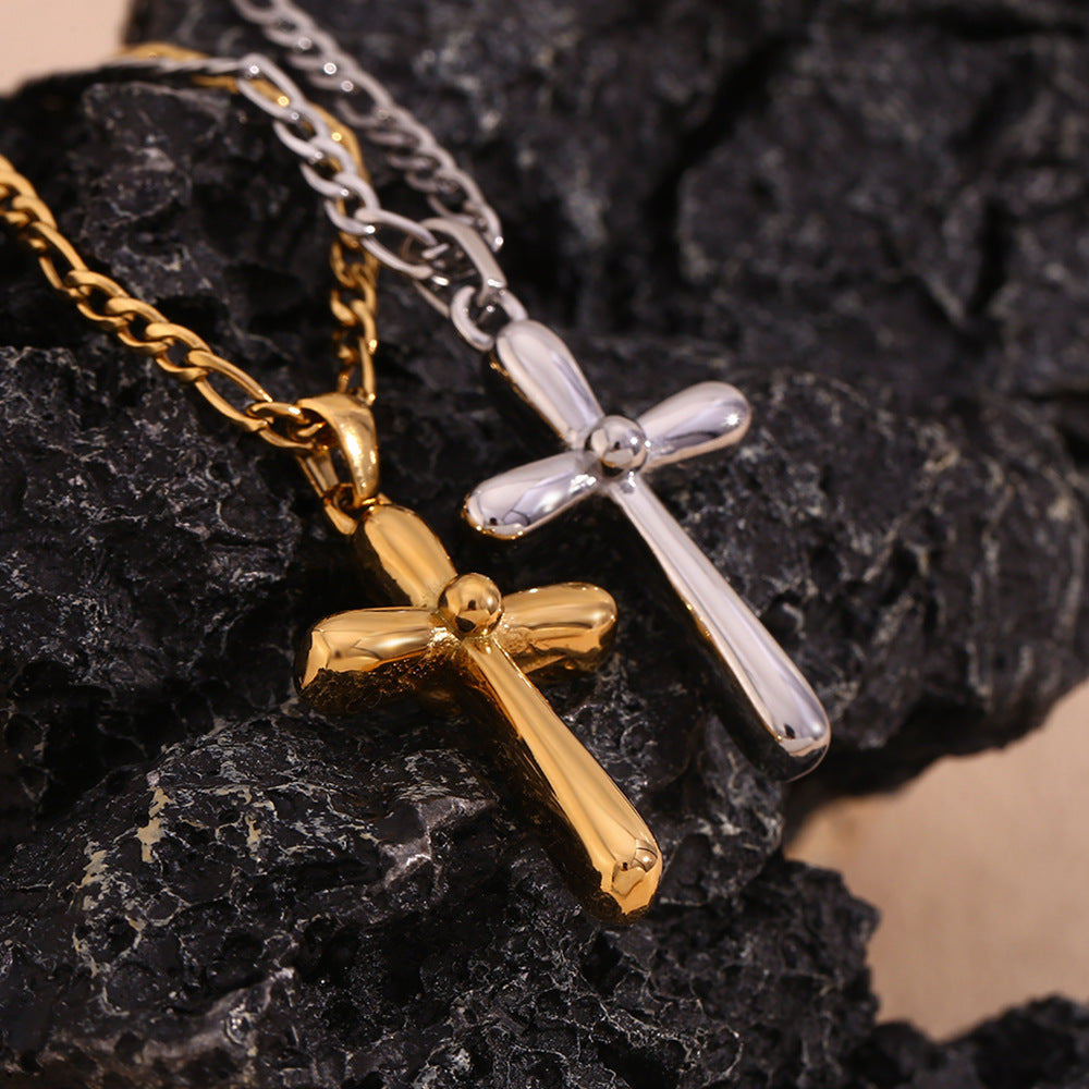 Divine Dual Glow · Cross Necklace Collection