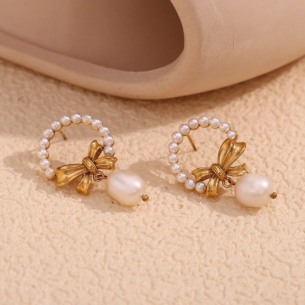 Elegant Butterfly Shadow · Pearl Sentiments Collection earrings