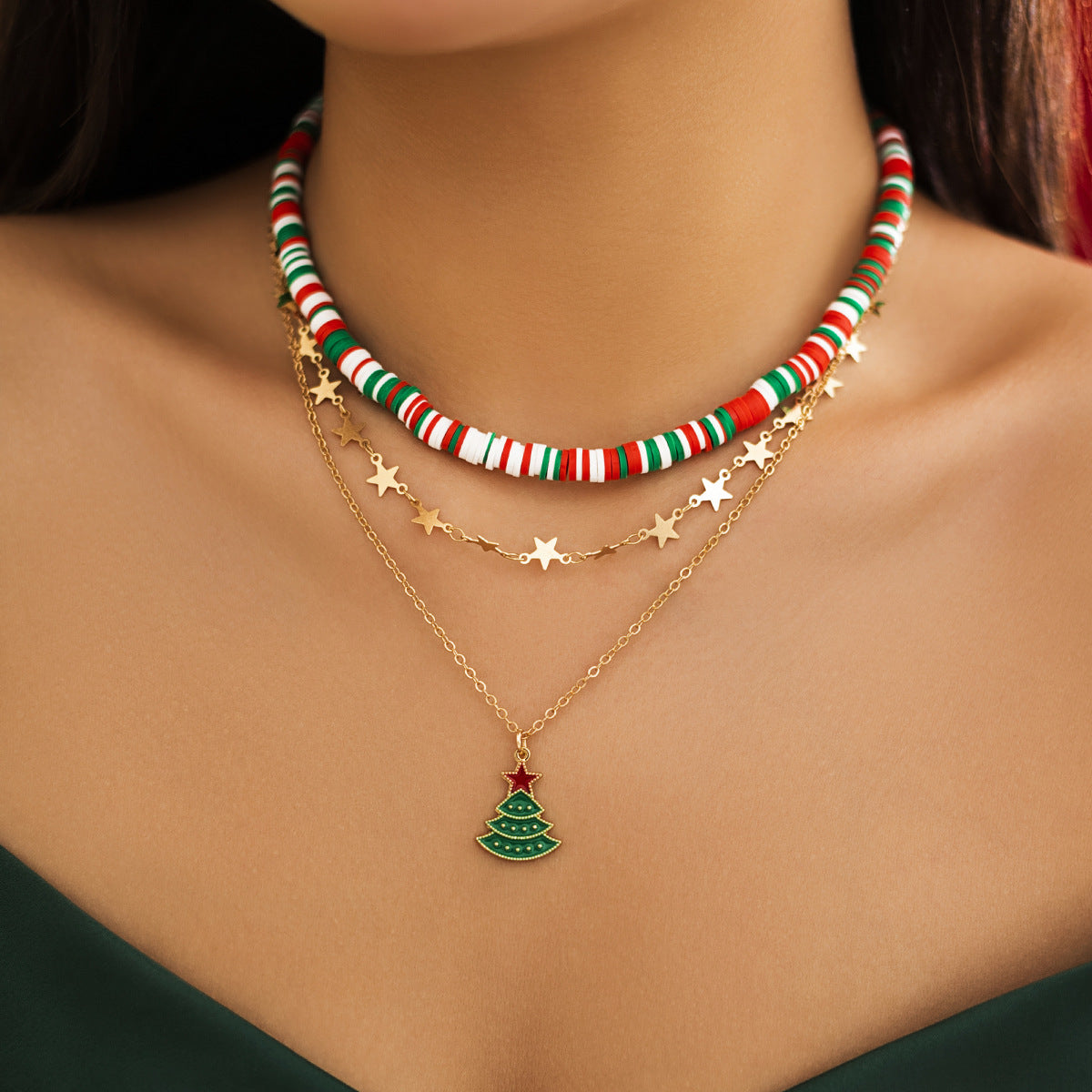 Christmas Gift A Selection of Handpicked Multi-Layer Necklaces Ⅳ