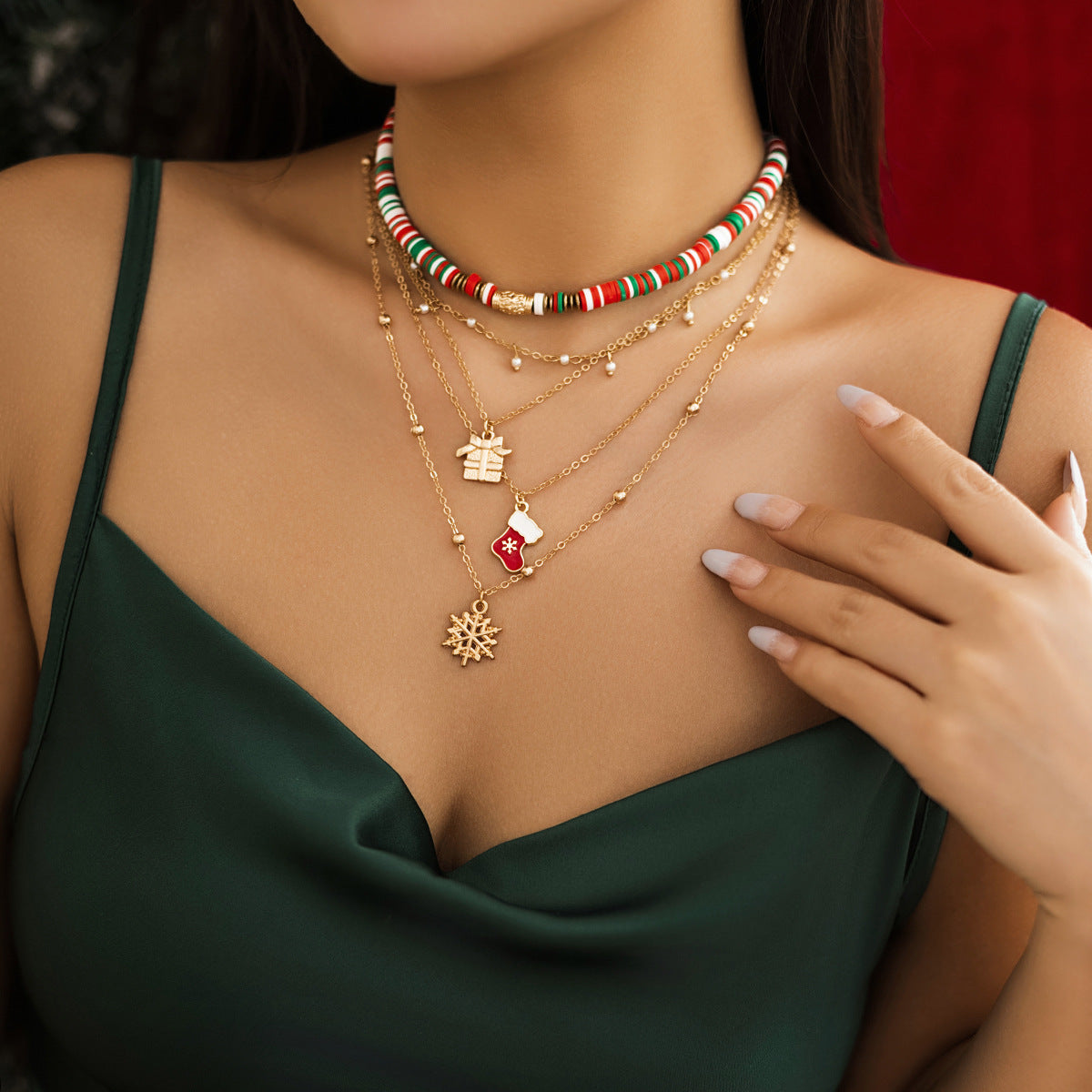 Christmas Gift A Selection of Handpicked Multi-Layer Necklaces Ⅵ