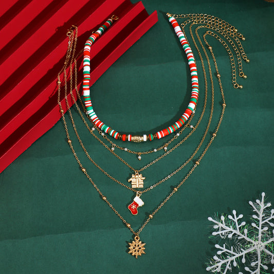 Christmas Gift A Selection of Handpicked Multi-Layer Necklaces Ⅵ