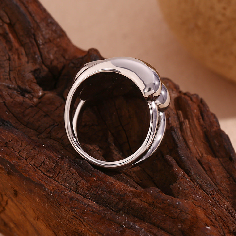 Flow wave chasing Dream ・ Circle Circle ring series ring