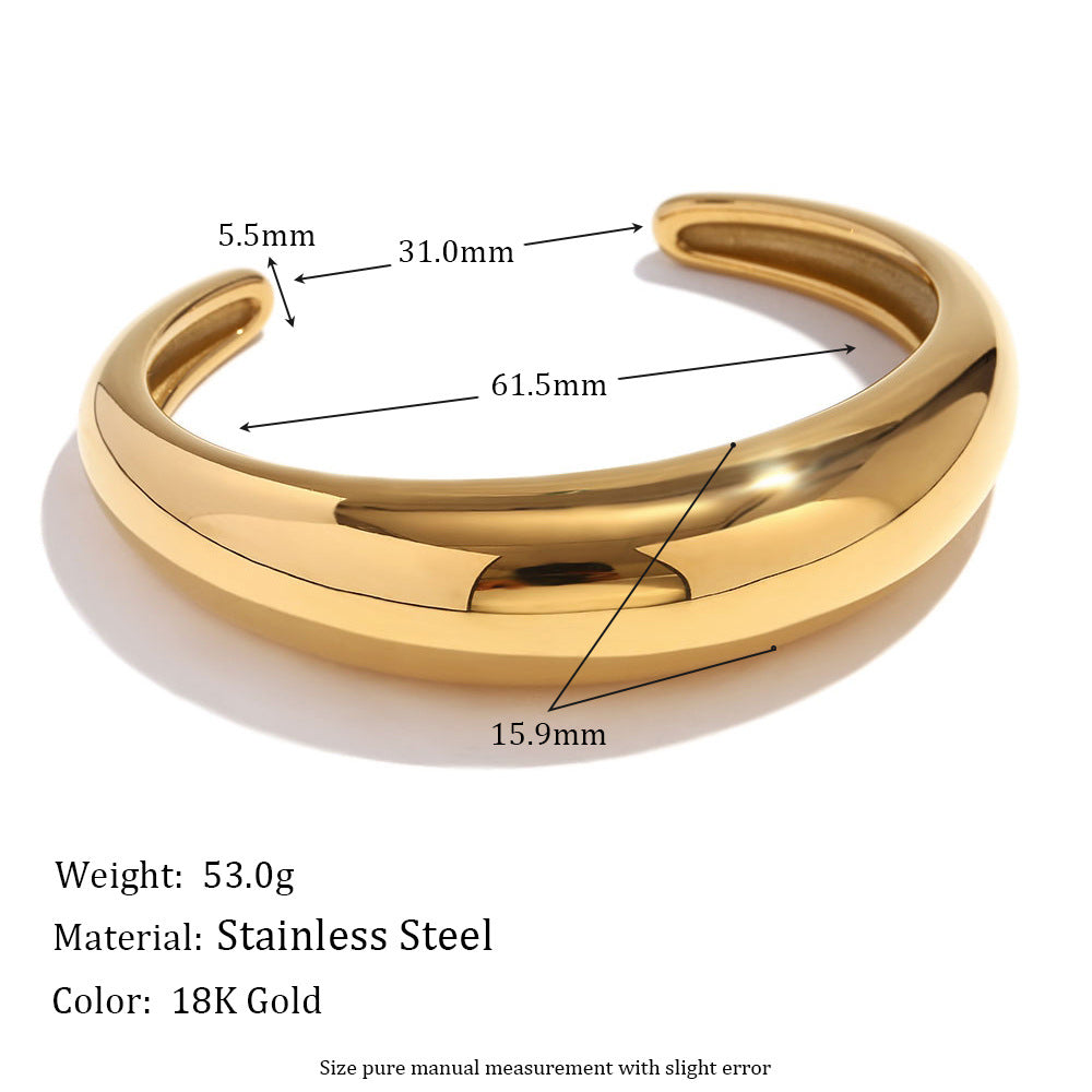 Golden Dream Curves Bracelet Collection A