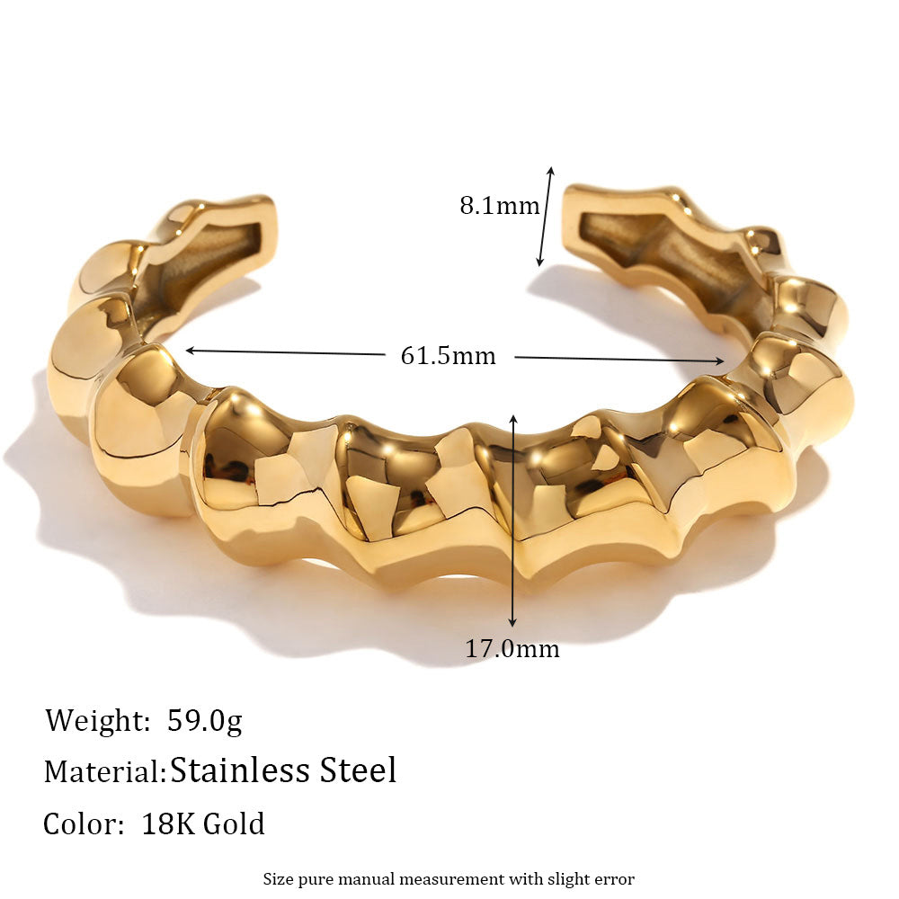 Golden Dream Curves Bracelet Collection A