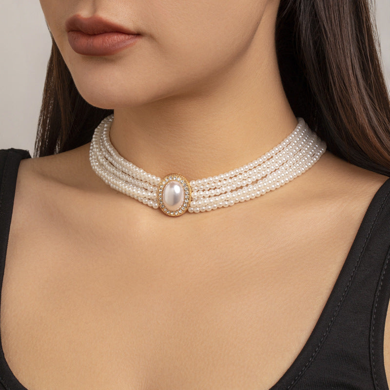 Pearl Red Dream · Elegant Necklace Collection