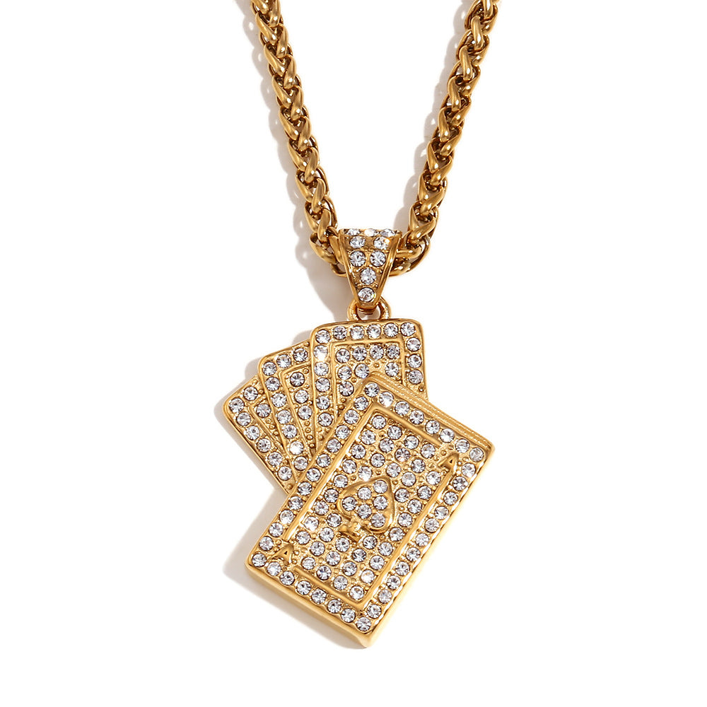 Luxury Poker: Diamond Poker necklace series